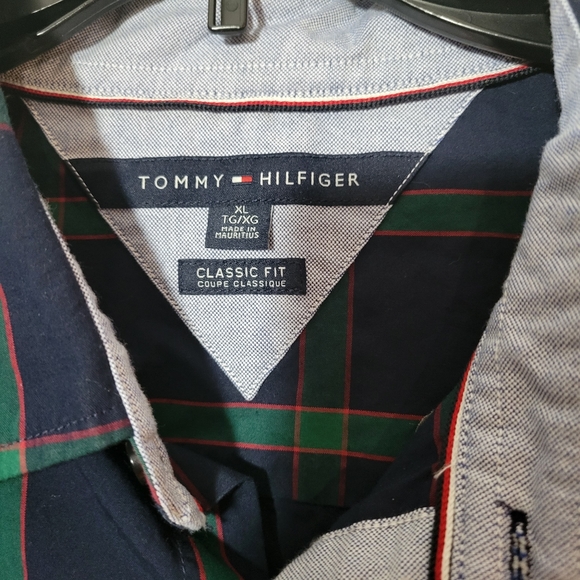 Tommy Hilfiger Men's Plaid Classic fit size XL - Picture 2 of 8